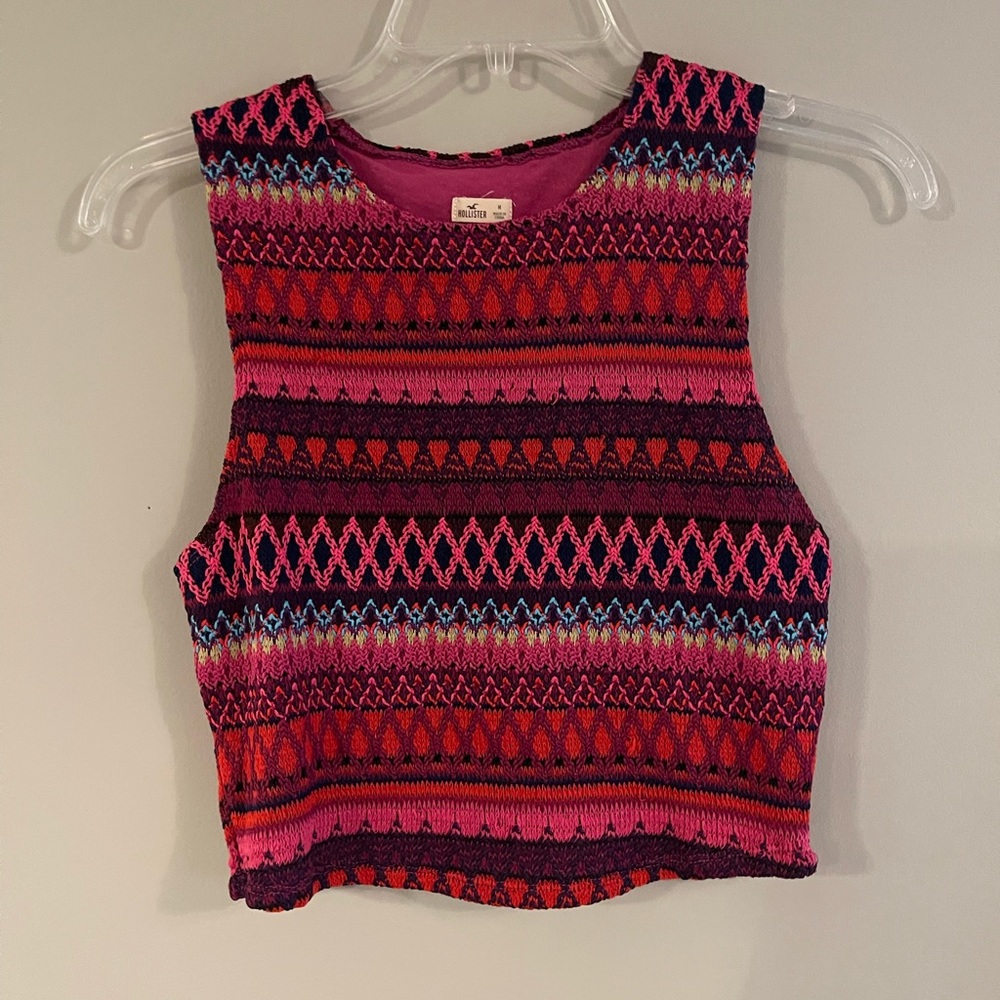 knit Hollister tank